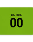 Mouse pad with the Parma 2025-26 Goalkeeper football shirt design by RIPA Football