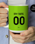 Mug with the Parma 2025-26 Goalkeeper football shirt design by RIPA Football