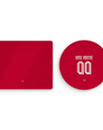 Mouse pad with the Persija 2026-27 Home football shirt design by RIPA Football