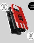 Phone case with the PSV 2024-25 Home football shirt design by RIPA Football