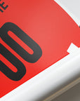 Print with the PSV 2024-25 Home football shirt design by RIPA Football
