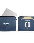 Laptop sleeve with the UNAM 2023-24 Away football shirt design by RIPA Football