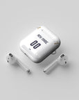 AirPods case with the UNAM 2026-27 Away football shirt design by RIPA Football