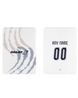 iPad case with the UNAM 2026-27 Away football shirt design by RIPA Football