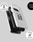 Phone case with the UNAM 2026-27 Away football shirt design by RIPA Football