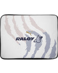 Laptop sleeve with the UNAM 2026-27 Away football shirt design by RIPA Football