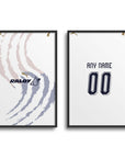 Print with the UNAM 2026-27 Away football shirt design by RIPA Football
