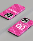 Phone case with the Querétaro 2026-27 Goalkeeper football shirt design by RIPA Football