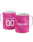 Mug with the Querétaro 2026-27 Goalkeeper football shirt design by RIPA Football