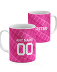 Mug with the Querétaro 2026-27 Goalkeeper football shirt design by RIPA Football