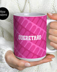 Mug with the Querétaro 2026-27 Goalkeeper football shirt design by RIPA Football