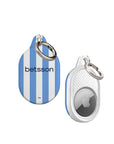 AirTag holder with the Racing Club 2025-26 Home football shirt design by RIPA Football