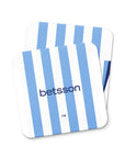 Coaster with the Racing Club 2025-26 Home football shirt design by RIPA Football