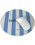 Mouse pad with the Racing Club 2025-26 Home football shirt design by RIPA Football
