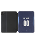 iPad case with the Racing Club 2026 Away football shirt design by RIPA Football