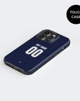 Phone case with the Racing Club 2026 Away football shirt design by RIPA Football