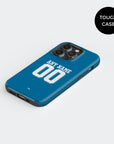 Phone case with the Real Betis 2024-25 Alternate football shirt design by RIPA Football