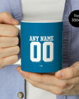 Mug with the Real Betis 2024-25 Alternate football shirt design by RIPA Football