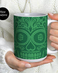 Mug with the Real Betis 2025-26 Prematch football shirt design by RIPA Football