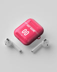 AirPods case with the Real Madrid 2014-15 Away football shirt design by RIPA Football