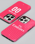 Phone case with the Real Madrid 2014-15 Away football shirt design by RIPA Football