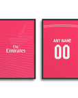 Print with the Real Madrid 2014-15 Away football shirt design by RIPA Football
