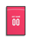 Print with the Real Madrid 2014-15 Away football shirt design by RIPA Football