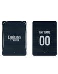 iPad case with the Real Madrid 2025-26 Away football shirt design by RIPA Football