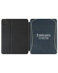 iPad case with the Real Madrid 2025-26 Away football shirt design by RIPA Football