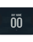 Mouse pad with the Real Madrid 2025-26 Away football shirt design by RIPA Football