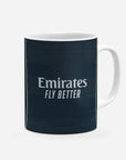 Mug with the Real Madrid 2025-26 Away football shirt design by RIPA Football