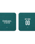 Coaster with the Real Madrid 2026-27 Away football shirt design by RIPA Football
