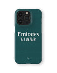 Phone case with the Real Madrid 2026-27 Away football shirt design by RIPA Football