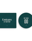 Mouse pad with the Real Madrid 2026-27 Away football shirt design by RIPA Football