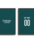 Print with the Real Madrid 2026-27 Away football shirt design by RIPA Football