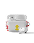 AirPods case with the Salzburg 2024-25 Home football shirt design by RIPA Football