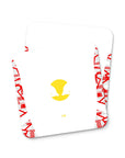 Coaster with the Salzburg 2024-25 Home football shirt design by RIPA Football