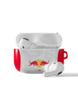 AirPods case with the Salzburg 2025-26 Home football shirt design by RIPA Football