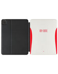 iPad case with the Salzburg 2025-26 Home football shirt design by RIPA Football