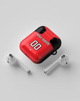 AirPods case with the River Plate 2023-24 Away football shirt design by RIPA Football