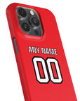 Phone case with the River Plate 2023-24 Away football shirt design by RIPA Football