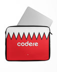 Laptop sleeve with the River Plate 2023-24 Away football shirt design by RIPA Football