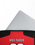 Laptop sleeve with the River Plate 2023-24 Away football shirt design by RIPA Football