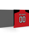 Mouse pad with the River Plate 2023-24 Away football shirt design by RIPA Football