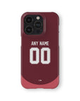 Phone case with the River Plate 2024 Away football shirt design by RIPA Football