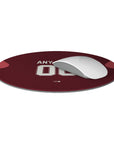 Mouse pad with the River Plate 2024 Away football shirt design by RIPA Football