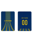 iPad case with the Rosario Central 2026 Third football shirt design by RIPA Football