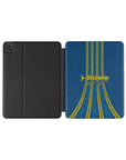 iPad case with the Rosario Central 2026 Third football shirt design by RIPA Football