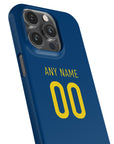 Phone case with the Rosario Central 2026 Third football shirt design by RIPA Football