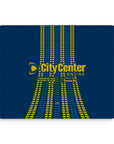 Mouse pad with the Rosario Central 2026 Third football shirt design by RIPA Football